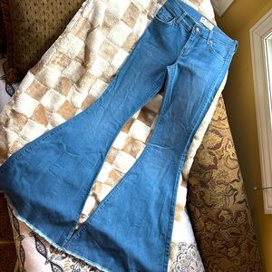 Free People flare leg jeans